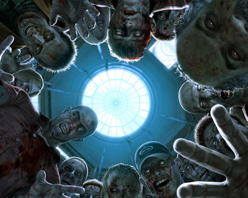dark zombie wallpaper