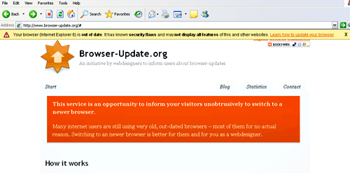 browser update