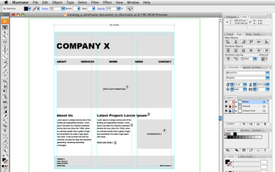 wireframe illustrator