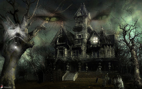gothic halloween wallpaper