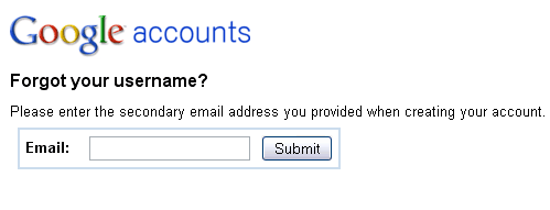 secondary email