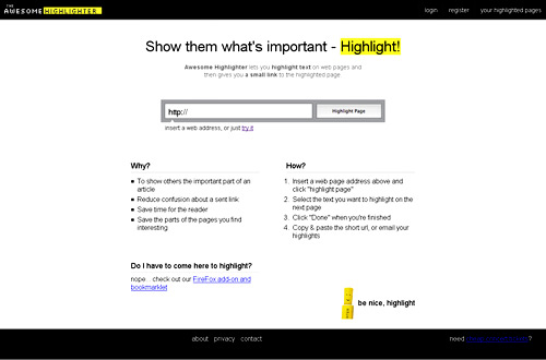annotation tool Awesome Highlighter