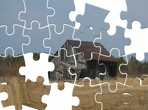 Jigsaw Puzzle Effect gimp tutorial