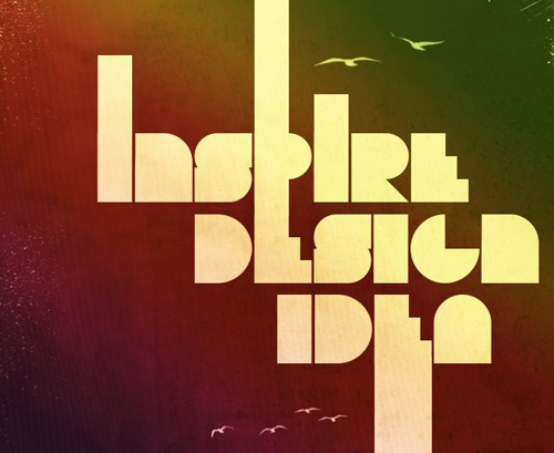 Typography Design Poster gimp tutorial