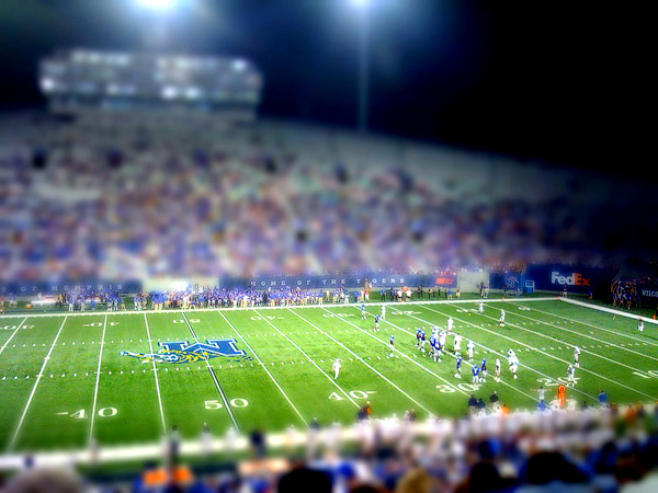 University of Memphis football game