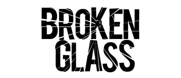 Broken Glass Text Effect Illustrator