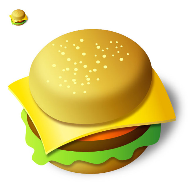tasty burger icon