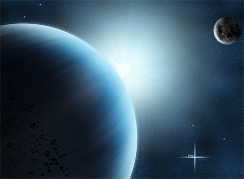 Blue Harmony wallpaper