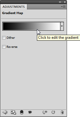 Black and white conversion Gradient Map