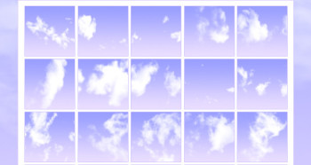 clouds Photoshop brush
