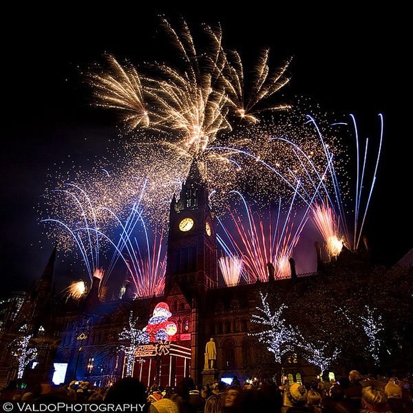 Christmas Fireworks Manchester