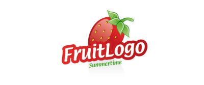 Fruit Logo Design in Illustrator 