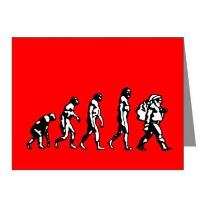 Evolution Christmas Card