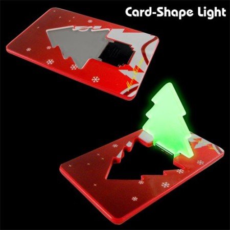 LED Christmas Card Shape