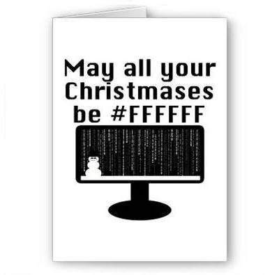 Matrix Christmas Card