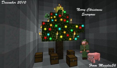 Minecraft Christmas Card