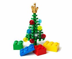 Small Lego Christmas Tree