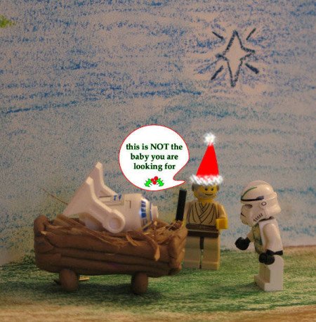 Star Wars Lego Christmas Card