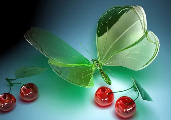 3D Dream Glass Wallpaper