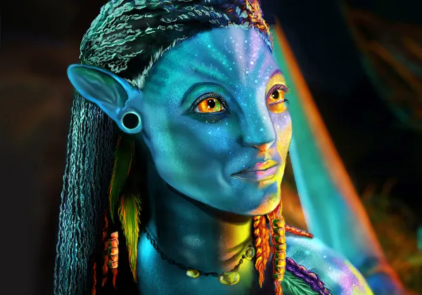 Neytiri 3D Wallpaper