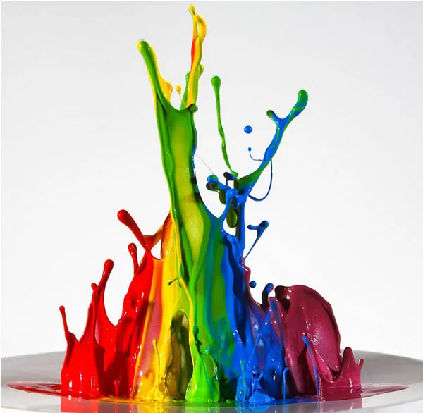 abstract paint colors