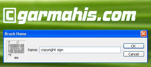 copyright sign